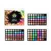 FantasyDay 120 Colors Long Lasting Waterproof Highly Pigments Shiny Shimmers Glitter Eyeshadow Palette All in One Makeup Kits for Women Girls Holiday Make-up Gift Sets Xmas Essential Makeup Palette