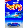 Mattel Hot Wheels 1997 Power Pipes Diecast Vehicle Collector #531 Phantom Racer Series 3 of 4 | Clear Blue Body Purple Tinted Windows Chrome Metal Car Base Synthetic Rubber 3 Spoke Wheels Model #16904