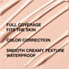 Pro Under Eye Full Coverage Liquid Concealer to Cover Dark Circles, Scars, Redness, Spots, Fine Lines, Corrector Anti-Aging Natural Finish, Moistening Smooth Cream, Waterproof 0.4 fl oz - Beige#