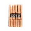 48 pc of COTU (R) Hair Perm Rods Jumbo Size - Sandy Color