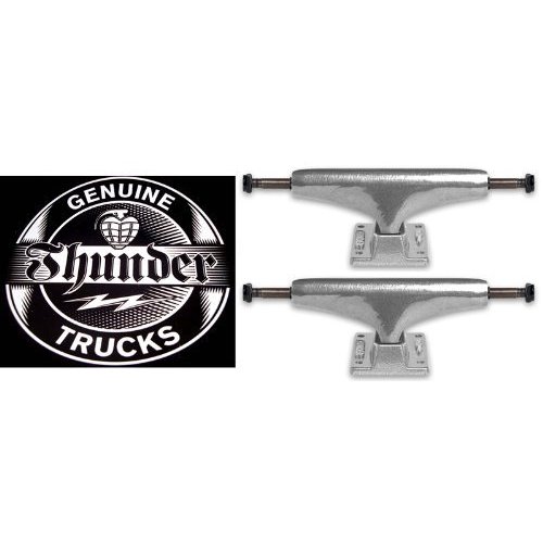 Thunder Team Skateboard Trucks (2 pc Set) Polished (147 Hi)