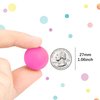 Pllieay 50 Pieces Colorful Bouncy Balls Bulk, Mixed Pattern Bouncy Balls for Kids Party Favors, Prizes, Birthdays Gift