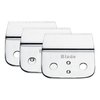 3 Pack Replacement Blade Compatible with Andis Outliner II Trimmer Suitable for hair clippers model 04604