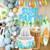 JeVenis Surf Party Decoration Surf Up Party Supplies Backdrop The Big One Surf Birthday Baby On Board Backdrop for Summer Beach Baby Shower Birthday Party