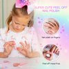 Kids Real Makeup Kit for Girls: No Talc, Washable Make Up Set with Unicorn Purse - Toy Gift for Little Girls & Toddlers Age 3 4 5 6 7 8 9 10 11 12 Years Old - Pretend Play Birthday Gifts