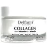 Delfanti-Milano • COLLAGEN with VITAMIN C & ELASTIN • Rejuvenating & Nourishing • Anti-Aging Night Cream • Face and Neck Moisturizer • Made in Italy