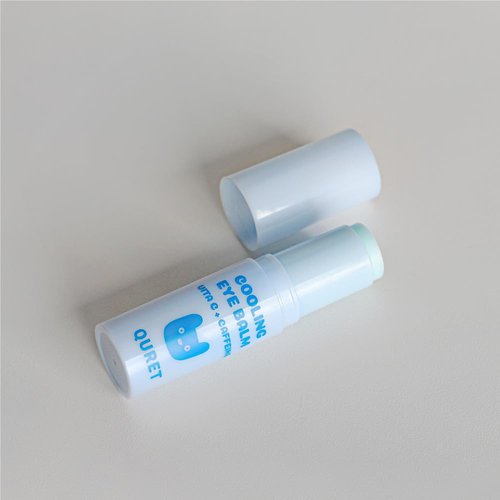 Quret Cooling Eye Balm (Vitamin C + Caffeine), 0.31 Ounce (Pack of 1)