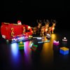 Kyglaring LED Lighting Kit Only - Lights Set Designed for Lego Holiday Santa's Sleigh Exclusive Building Kit Set - Without Lego Set (Classic Version)