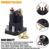 MWMNUN 435-325 Starter Solenoid 12V 100A Apply to Z Force RZT LGT LGTX GT GSE LTX LX GS GSX Trombetta MTD Lawn Mower Tractors