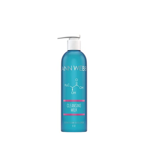 Ann Webb Facial Milk Cleanser - Gentle Daily Face Wash for All Skin Types. Thick, Hydrating, Mois...