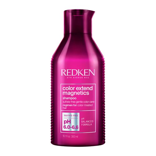 Redken Color Extend Magnetics Shampoo | For Color-Treated Hair | Gently Cleanses & Protects Color | With Amino Acid | Sulfate-Free | 10.1 Fl Oz (Pack of 1)