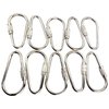 7010 Pk10 Nickel Plated 1 3/8 Inch Pear Toy Quick Link- Pear Shaped Pet Safe Bird Toy Hanging Links, Classic Design, Long Lasting, Shiny Finish, Hang All Types of Small Toys