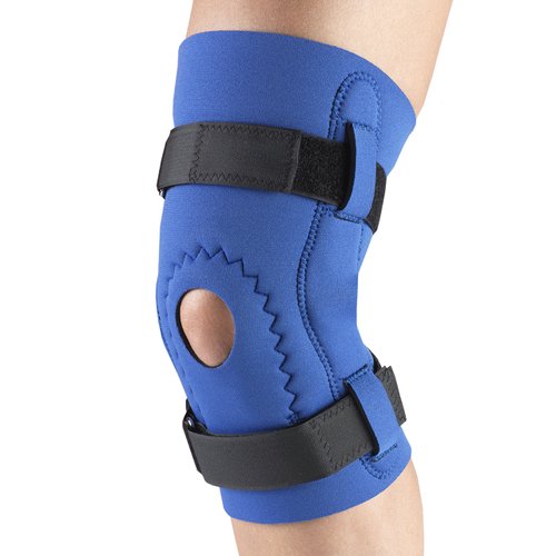 OTC Knee Brace, Neoprene Sleeve, Hor-Shu Pad, Hinged Bars