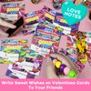 28 Pack Prefilled Valentines Cards for Kids Finger Skateboards Classroom Exchange Gifts for Student, Valentines Finger Sports for Boy Girl Valentines Party Favors Class Prizes Goodie Bag Stuffers