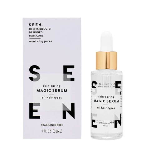 SEEN Magic Serum, Fragrance Free - Non-Comedogenic &amp; Sulfate-Free Hair Serum- Anti Frizz- Dermato...