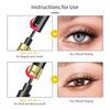 2 IN 1 for VIBELY Mascara, 5x Longer Waterproof Mascara 2 in 1 Lash Cosmetics 4D Silk Mascara, No Clumping, Long-lasting Black Mascara