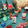 Vicketoy 8 Pack Christmas Wind Up Toys Assortment, Mini Jumping Walking Clockwork Toys for Christmas Party Favors Goody Bag Filler Christmas Stocking Stuffers (#B)