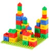 KUTOI Toddler Building Blocks for Kids Ages 4-8, Toddler Blocks Stacking Toys, Fun House Big Blocks Building Sets with 10” x 10” Baseplate, Educational Daycare Toys
