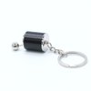 GT//Rotors Six Speed Manual Transmission Shift Gearbox Gear Shift Fidget Toy Automotive Part Car Keychain Key Ring (Black)