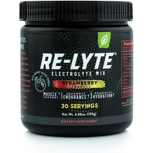 Re-lyte Electrolyte Drink Mix Strawberry Lemonade 30 Servings 6.70 oz.