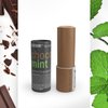 Hurraw! Chocolate & Mint Lip Balm, 3 Pack: Plastic-Free with new cardboard push-up tube. Certified Organic, All Natural Origin, Vegan & Cruelty Free. Gluten, Bee, Shea, Soy & Palm Free. Made in USA