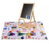 Mudder Kids Painting Drop Cloth Washable Art Floor Mat for Art Easel