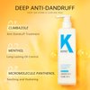 KONO Anti-Dandruff Shampoo Classic Series- Long-Lasting Relief for Itching and Flaking Scalp, Fresh and Effective Scalp Treatment for Dandruff 16.9 fl.oz
