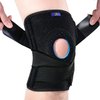 ABYON Knee Brace for Knee Pain Relief - Black Neoprene Adjustable Unisex Adult Knee Support for Meniscus Tear, ACL, Arthritis