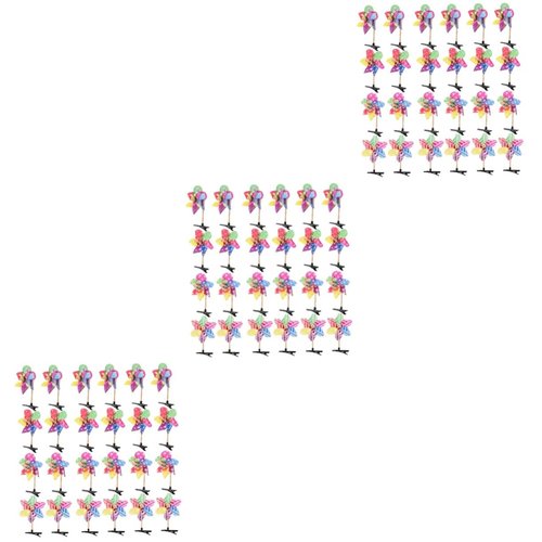 Beavorty 72 pcs windmill hairpin windmill hair clips metal no slip hair clips windmill hair pin s...