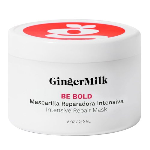 Ginger Milk Natural Care Intensive Repair Hair Mask for Dry/Damaged Hair due to Coloring, Chemica...