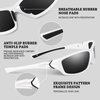 WEAROYO Polarized Sports Sunglasses for Men Women,Cycling Running Driving Fishing Trekking Sun Glasses 100% UV Protection