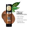 Kiss New York Professional Liquid Foundation - Lightweight and Hydrating Formula, Natural Finish, Control Shine, Cover Pores, Medium to Full Coverage, Green Tea Extract (Warm Coconut)