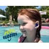 PUTTY BUDDIES Ear Plugs 10-Pair Pack - Soft Silicone Ear Plugs for Swimming & Bathing - Invented by ENT Physician - Block Water - Premium Swimming Earplugs - Doctor Recommended (Purple/Teal/Magenta)