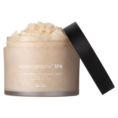 Bodyography Spa Sugar & Sea Salt Body Scrub - Ultra Hydrating Exfoliating Body Scrub