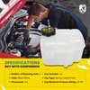 YHTAUTO Engine Coolant Recovery Overflow Reservoir Expansion Tank W/ Pressurized Cap For 10-16 Chevrolet Cruze, 12-14 Orlando & 16-18 Buick Cascada, 12-17 Verano, Replace for# 13505353, 13393368