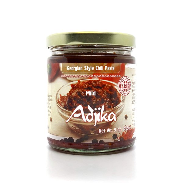 Adjika-Georgian Style Chili Paste (MILD) 1 Jar 9 OZ (255g)