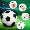Hxezoc Mini Soccer Stress Balls 20 Packs Soccer Foam Sports Balls Small Squeeze Anxiety Bulk Toy Ball for Kids Soccer Birthday Party, School Carnival Party Supplies