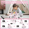 FUUY Robot Dog Toy for Kids, Easy Programmable Remote Control Dog Robot with Head Touch Sensing & Music Function, Imitates Animal Forms Robot Pet Toy Gift for 3-7
