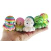 Set of 24 Cute Octopus Micro Slow Rise Squishy Toys - Mini Animal Fidgets - Memory Foam Party Favors, Prizes, OT (Random Selection)
