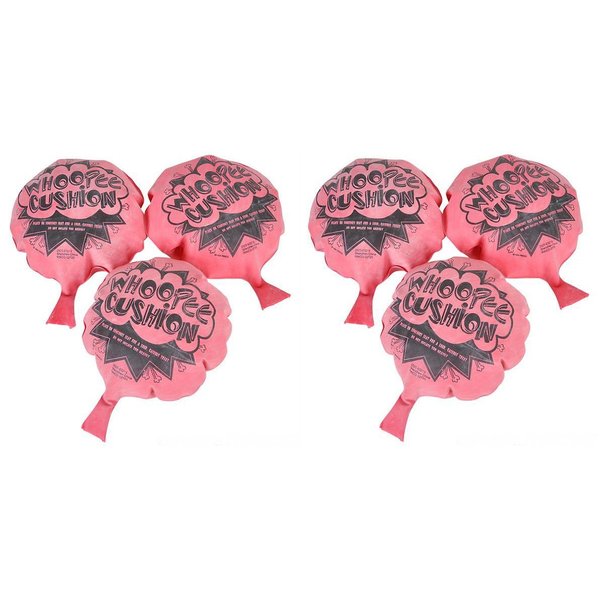 PACK OF 6 WHOOPEE CUSHIONS GAG GIFT ITEM PARTY FAVORS BY DISCOUNT PARTY AND NOVELTY TM