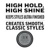 American Crew Men's Grooming Cream, Gifts for Him, Stocking Stuffers for Men, Like Hair Gel with High Hold & High Shine, 3 Oz (Pack of 1)