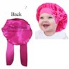 Kids Satin Bonnets Baby Bonnet Toddler Bonnet 3 Pieces Sleeping Caps Soft Silk Double Layer Night Sleeping Hair Hats for Teens Toddler Child Baby (Multicolor A)