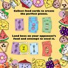 Niche Nation Games Bees Picnics are All Fun and Games Until The Bees Show Up! 2 Player Game Or Up to 4 Players - Playful Light Strategy Game - Card Games for Adults and Kids