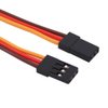 OliRC 10pcs Male to Male Servo Extension Lead Wire 22awg 60cores Cable 15cm for RC Airplane(C61-10)