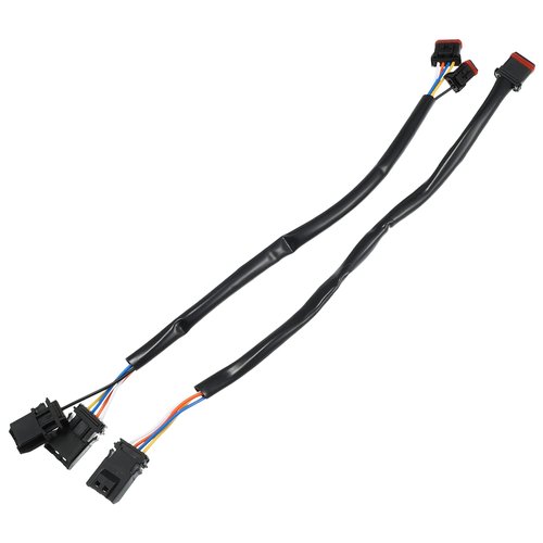 X AUTOHAUX 10 Inch Handlebar CAN Bus Circuit Wire Extension Harness for Harley Davidson Softail Dynas Electra Glide Road Glide Sportster Handlebar Wire Extension Switch Wiring Harness