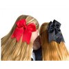 Cheer Bows Red Cheerleading Softball - Gifts for Girls and Women Team Bow with Ponytail Holder Complete your Cheerleader Outfit Uniform Strong Hair Ties Bands Elastics by Kenz Laurenz (3)