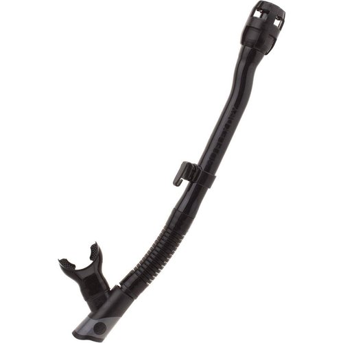 XS Scuba 3D Flex Dry Snorkel (Black/Black)