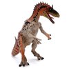 Gemini&Genius Cryolophosaurus Dinosaur Toy, Dino Action Figure with Moveable Jaw, Solid Plastic Toy Figure Gift, Toddler Stocking Stuffer, Cool Birthday Cake Topper for Kids 3 Years Old and Up