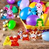 Ribyonten 120 Pack Mini Animal Plush Toy Set,Stuffed Animal Party Favors,Small Animal Bulk Keychain Decoration,Christmas Party Favors,Easter Egg Stuffer,Valentine Exchange Toy,Carnival Prize