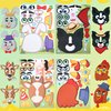 JOYIN 36 Pcs 9"x6" Farm Animals Make a face Stickers for Kids, Make Your Own Animal Sticker Sheets, Party Favors Kids Crafts, Goodie Bags Stuffers for Kids, Classroom Rewards